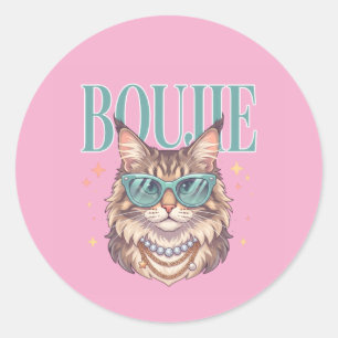 Adesivo de Gato Boujie