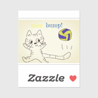 adesivo de gato vollayball3
