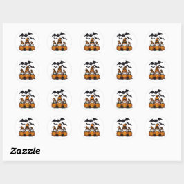 Adesivo de Gnome de Halloween