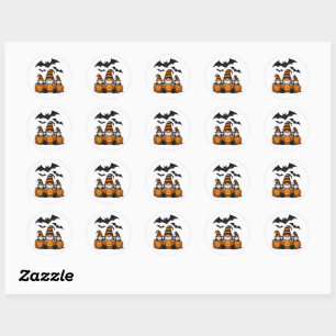 Adesivo de Gnome de Halloween