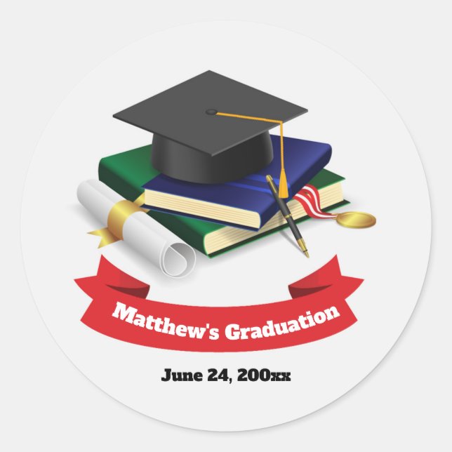 Adesivo de graduação (Frente)