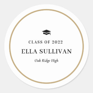 Adesivo de Graduação de Cores Editável da Galer