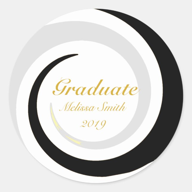 Adesivo de Graduado Life Wave (Frente)