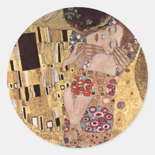 Adesivo ~ de Gustavo Klimt o beijo
