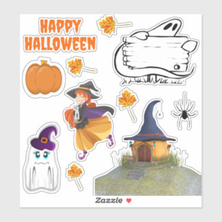 Adesivo de Halloween