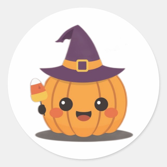 Adesivo de Halloween  (Frente)