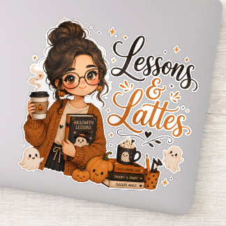 Adesivo de Halloween de Professor Assustador Decal