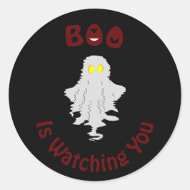 Adesivo de Halloween | O Boo Está Te Observando