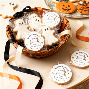 Adesivo de Halloween Personalizado Acredite em Voc