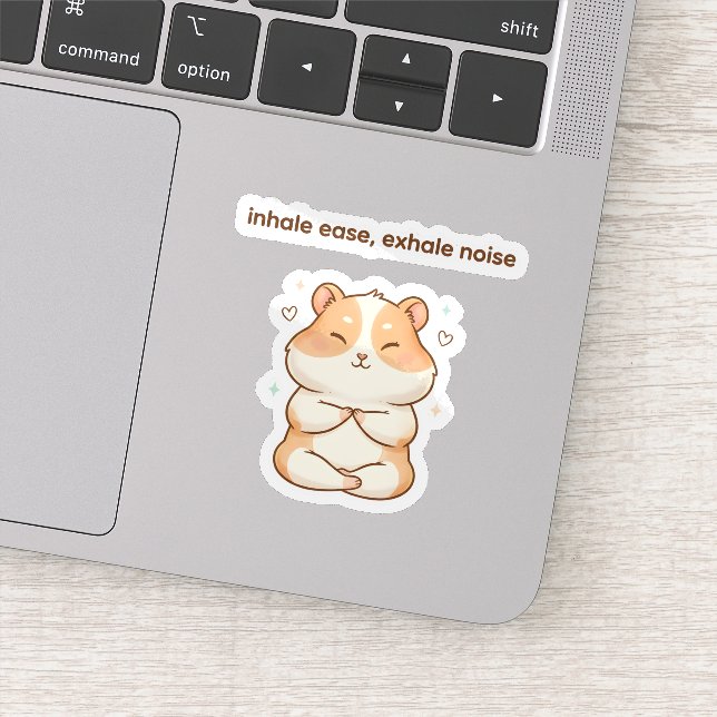 Adesivo de Hamster Atento – Inspire Facilidade (Detalhe)