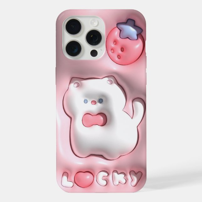 Adesivo de iPhone Estético Fofo (Verso)