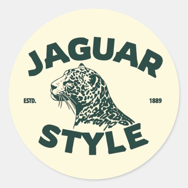 Adesivo de Jaguar (Frente)