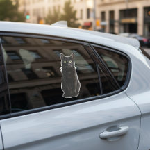 Adesivo de janela de carro com foto personalizada 