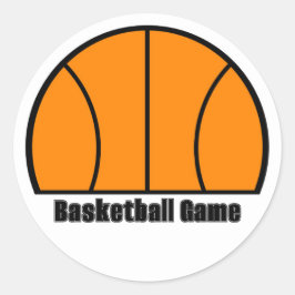 Adesivo de jogos de basquete