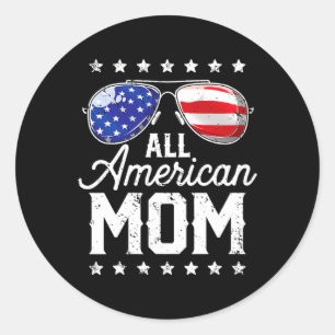 Adesivo De Julho, Toda Família Americana Mamãe Sungles