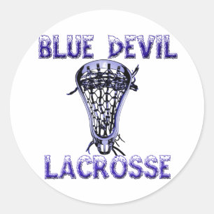 Adesivo de Lacrosse Mascot BlueDevil