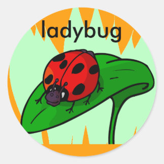 adesivo de ladybug