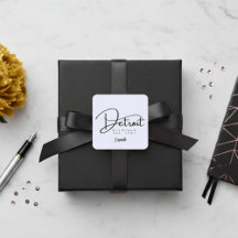 Adesivo de Lavanda de Detroit Personalizado