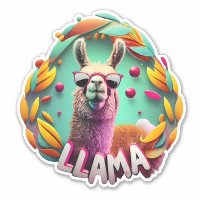 Adesivo de Llamas de Cuta (Frente)