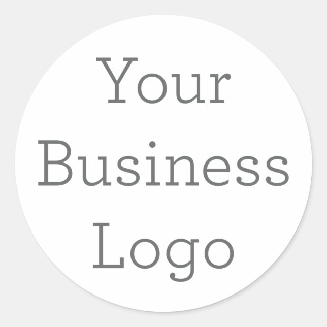 Adesivo de logotipo comercial personalizado (Frente)