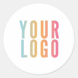 Adesivo de Logotipo de Negócios Simples