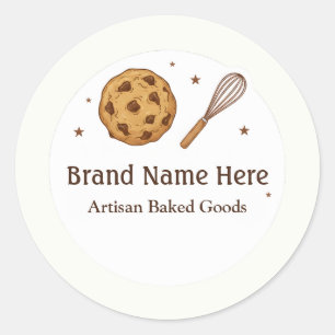 Adesivo de logotipo de Padaria Personalizada - des