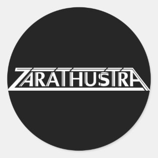 Adesivo de logotipo pequeno Zarathustra