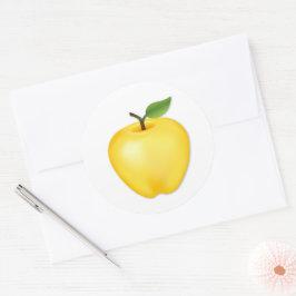 Adesivo de Maçã Golden Delicious