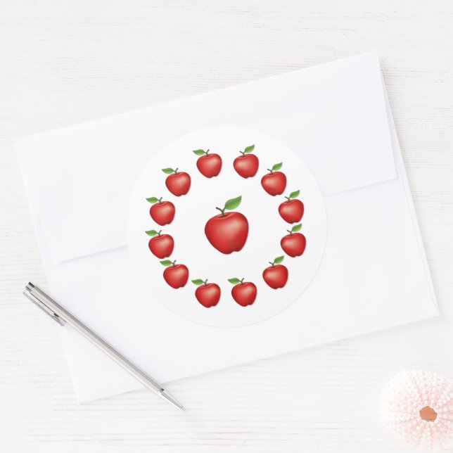 Adesivo de Maçã, Red Delicious (Envelope)