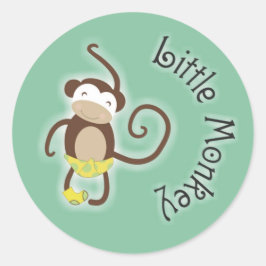 Adesivo de Macaquinho Bebê 3,8 cm