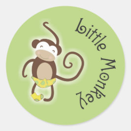 Adesivo de Macaquinho Bebê 7,62 cm