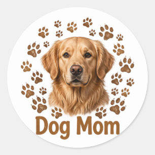 Adesivo de Mãe de Cachorro