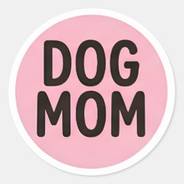 Adesivo de Mãe de Cachorro – Decalque Fofo para Am