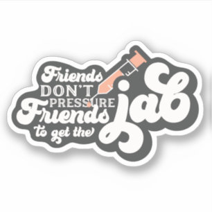 Adesivo de Mandato Anti-Vacina