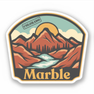 Adesivo de Marble, Colorado