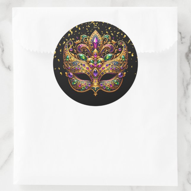 Adesivo de Mardi Gras (Bolsa)