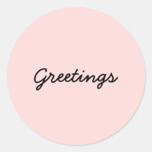Adesivo de Meditação de Yoga Namaste Rosa Peachy