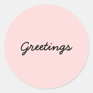 Adesivo de Meditação de Yoga Namaste Rosa Peachy