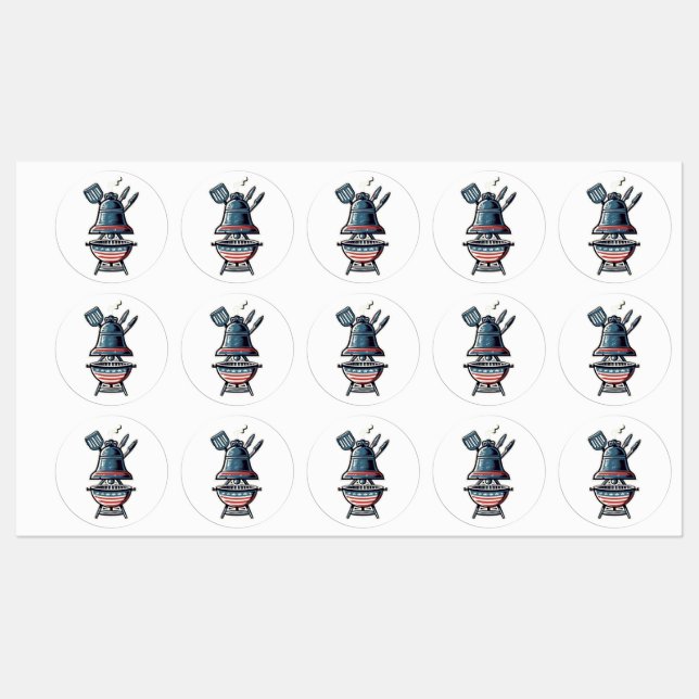 Adesivo de Mestre da Churrasqueira | Decalque de P (Folha)