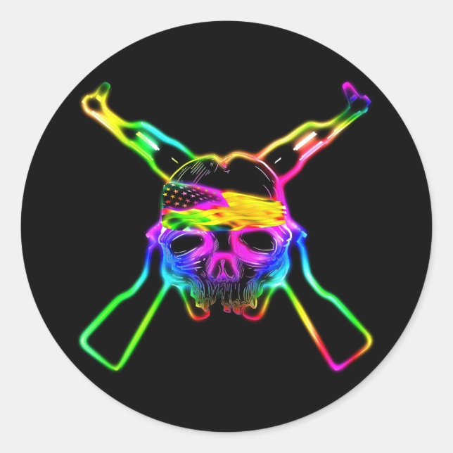 Adesivo De meus dedos inoperantes frios de néon (Frente)