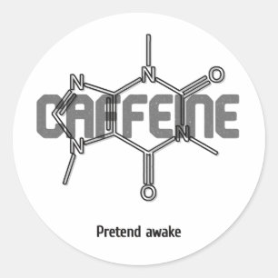 Adesivo de Molécula de Cafeína