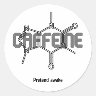 Adesivo de Molécula de Cafeína