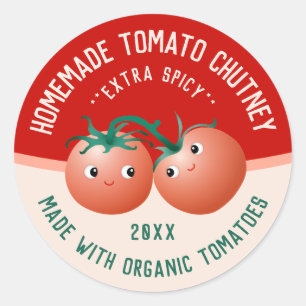 Adesivo de Molho de Tomate para suas receitas case