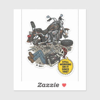 Adesivo de Motoqueiro Sem GPS Necessário — Perdido