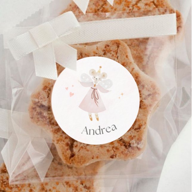 Adesivo de Mouse Cor-de-Rosa Personalizada (Criador carregado)