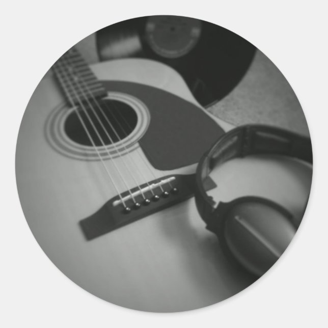 Adesivo de música (Frente)