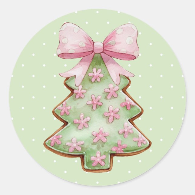 Adesivo de Natal (Frente)