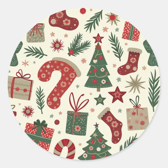 adesivo de natal (Frente)