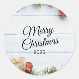 Adesivo de Natal – Decalque Festivo de Férias