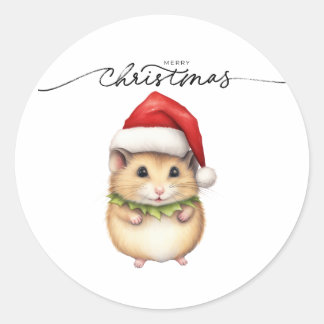 ADESIVO DE NATAL DO RATO